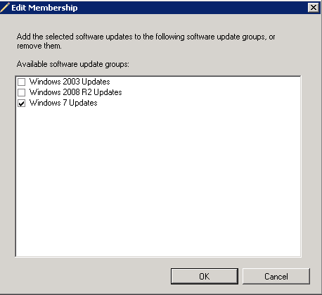 Add or Remove Updates for an Existing Software Update Group in SCCM ...